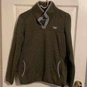 Women’s LLBean Sweater Fleece Pullover, Size S
